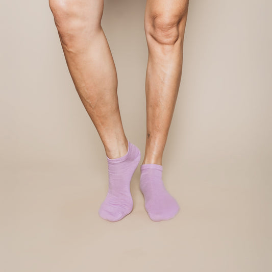 Adult Lightweight Ankle Socks - 98% Organic Cotton (3 pack)